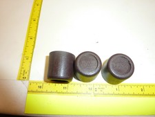 3 Rare Nos Vintage Fenwick Butt Caps Rod Builder,Repairs Rod Parts Fly Rod