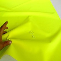 neon lemon Outdoor Stoff wasserdichter Taft für Regen-Jacke u Plane   Meterware