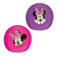 2x Softball mit Kugelfüllung Cushee Ball 10cm Spielball Disney Minnie Mouse