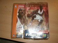 NBA McFarlane Steve Francis Houston Rockets Trikot weiß