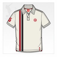 BEST PRICE F95 / Fortuna Düsseldorf Polo 'Längsstreifen'