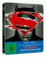Blu-ray Steelbook! Batman v Superman:Dawn of Justice (2016)!! NEUHEIT!! NEU OVP!