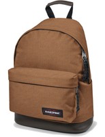 Eastpak Schulrucksack WYOMING Rucksack Braun Kupfer mit Lederboden Crafty Beige