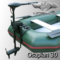HASWING Osapian 30 Elektro Außenborder 360W Aussenbordmotor Elektro Bootsmotor