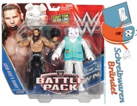 WWE Mattel Battle Pack 38 ADAM ROSE mit BUNNY - Basic Elite Figur - Serie 38