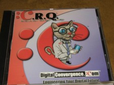 C.R.Q. Digital Convergence. :Com DC-Rom made in 2000 AND CUE CAT Reader