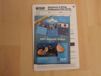 PADI Advanced Open Water Diver Online Manual, Online Buch mit Data Carrier, AOWD