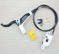 SHIMANO BL-M445 BR-M447 VR SCHEIBENBREMSE SET BREMSHEBEL BREMSE WEISS 1000 MM