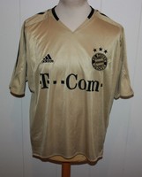 ADIDAS FC BAYERN MUNCHEN  GOLD TRIKOT GR L , 2004