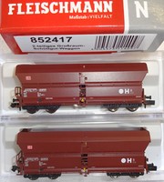 Fleischmann N 852417 Großraum-Selbstentladewagen-Set "Falns183" DB AG - NEU+OVP