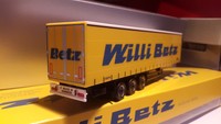 herpa SCHMITZ CARGOBULL Tautliner-Aufl.-- WILLI BETZ  33350  Werbemodell