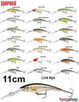 Rapala Deep Tail Dancer 11cm Wobbler Kunstköder Angeln Hecht Barsch RAPTDD11