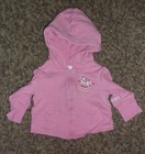 Infant Girl's Small Wonders Pink Hooded Jacket With Rocking Horse 0/3 Mo.