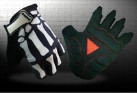  Fahrradhandschuhe Sport halb Finger Handschuhe gloves QEPAE 045 neu