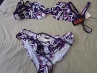 Toller Bikini, von HIS , lila bunt