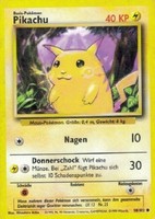 Pikachu 58/102 Basis POKEMON KARTEN EN PL