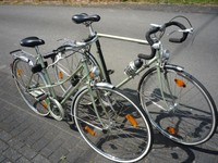 2 Fahrräder der Marke Hercules (Partnerlook)