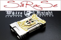 S.T. DUPONT WHITE KNIGHT LINE 2 FEUERZEUG LIGHTER LIMITED EDITION PRESTIGE