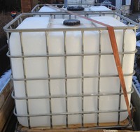 1000 Liter Wassertank IBC-Tank GEREINIGT! Wasserbehälter Regenwassertank 