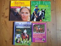 Buch-Set: Reiten lernen, Reitkurs, Reitersitz, Balance - Anfänger / Erwachsene