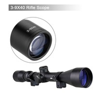 3-9x40 Zielfernrohr Luftgewehr Rifle Scope Jagen Ferngläser mit 11mm Montagen DE