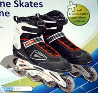 Semi-Soft INLINE SKATES für Erwachsene*40/41 44/45*2.Stopper+Inbusschlüssel*NEU