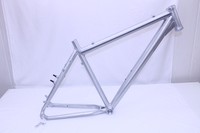 Rahmen Alu 26" Herren MTB  RH 55 leicht poliert - Kettenschaltung  / Disc Semi