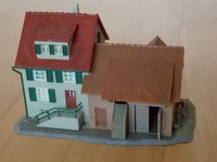 nettes älteres Faller Bauernhaus Gehöft 276a, 60er Jahre, Spur H0  #749