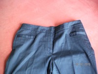 MISS H DAMEN SOMMERHOSE/BUNDFALTENHOSE BLAU GR.36/38 WIE NEU