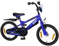 Kinderfahrrad 16" Zoll (=40,6cm) Little-Dax TIMMY blau matt Seitenständer NEU