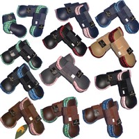 Norton Gamaschen & Streichkappen, mit Karomuster, viele Farben, Warmblut & Pony