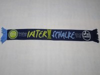 Schalke 04 vs Inter Mailand Uefa Cup Pokal 97-98 S04 Milan Schal Stantio Vintage