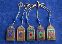 2x Mini Koran Kuran-i Kerim Kücük Nazar Muska Cevsen Ayetel Kursi Dua Islam 