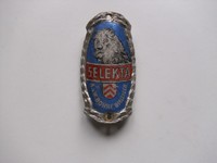 Fahrrademblem/Steuerkopfschild  SELEKTA  für Oldtimer Fahrrad / altes Fahrrad