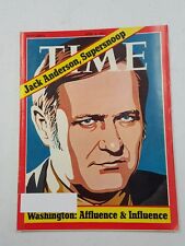 Time Magazine April 3 1972 <b>Jack Anderson</b> Supersnoop - English Weekly - s-l225