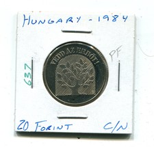 Hungary : 20 Forint 1984 Proof (Km 637)