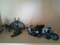 Batman Action Figuren Sammlung 5 Figuren und 3 Motorräder - Sammlung / Konvolut
