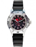 Automatik Taucheruhr "Diver Red" Diver Watch Wostok AMPHIBIA 200m