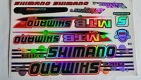 SHIMANO Fahrrad Aufkleber Sticker Neu