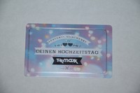 Geschenkkarte - Hochzeitstag