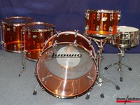 Ludwig USA Amber Vistalite "JOHN BONHAM " Drumset - 26,14,16,18" 
