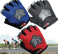 Halb Finger Gel Fahrrad handschuhe Rutschfeste Radhandschuhe für Fahrrad Kurz