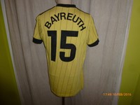 SpVgg Bayreuth Adidas Matchworn Trikot 1991/92 "ohne Hauptsponsor" + Nr.15 Gr.L