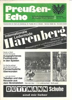 Programm  77/78  Li   Preußen Münster - Arminia Hannover