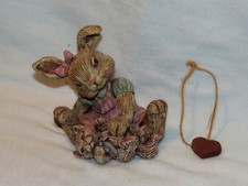 Sarah's Attic Collectible Rabbit and Kitten "Cookie"