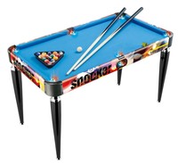 Kinder Billardtisch Pool Billard 93 x 51 cm 2 Queues mit Zubehör NEU EL2003