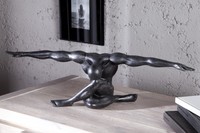 Figur Skulptur Statue ATHLETIKO schwarz 62cm Athlet Design Accessoire Geschenk