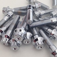 40x Chrom M7 x 32mm Geteilte Felge Schrauben für bbs rs, oz, Schmidt