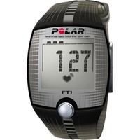 Polar FT1 Pulsuhr Trainingscomputer mit Brustgurt Schwarz