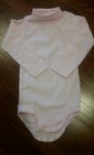 Baby Petit Bateau Onesie Shirt Turtle Neck 24 Months Pink NIB